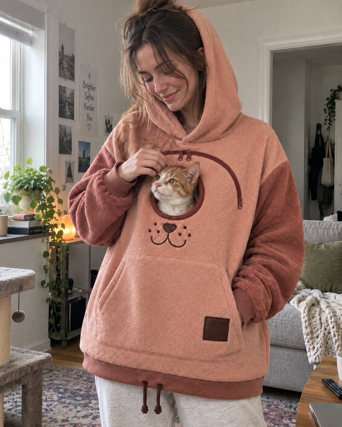 Your pet, close to you